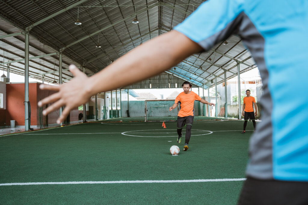 indoor soccer facility